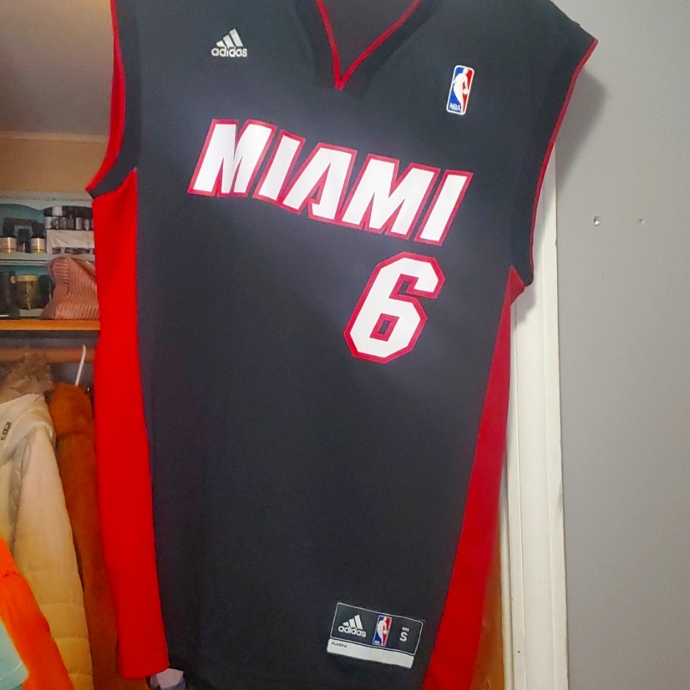 LeBron James Miami heat jersey